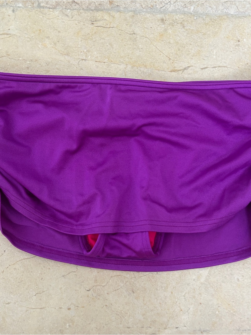 VICTORIA'S SECRET Purple Swim Skorts, Size S, NEW